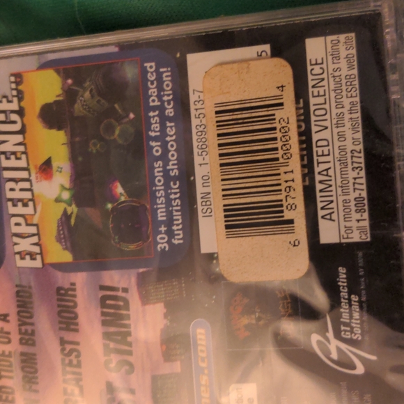 PS1 1998 Invasion From Beyond PlayStation Video Game - Picture 3 of 5